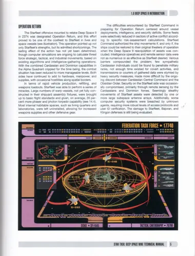 Tactical Cartography: Federation Task Force during Operation Return