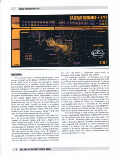Stellar Cartography: the Bajoran wormhole, linking the Alpha and Gamma Quadrants at Deep Space 9