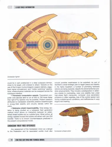 Cardassian fighter