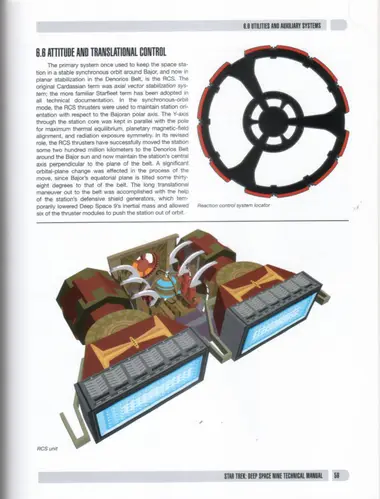 Reaction control system locator