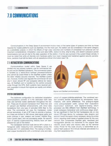 Bajoran and Starfleet communicators