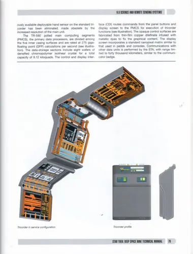 Tricorder in service configuration; Tricorder profile