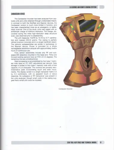 Cardassian tricorder