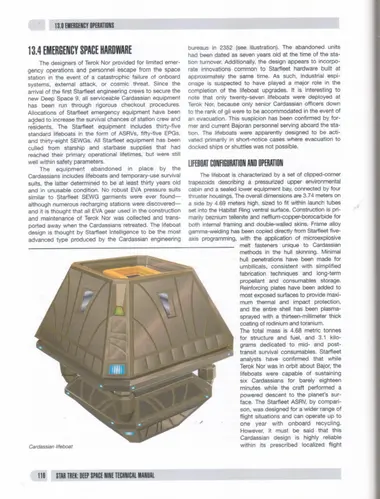 Cardassian lifeboat