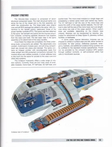 Cutaway view of runabout