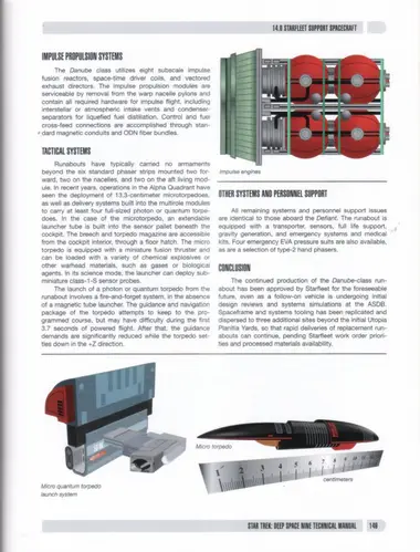 Impulse engines; Micro quantum torpedo launch system; Micro torpedo