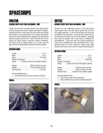 Vostok spacecraft in orbit above Earth.
