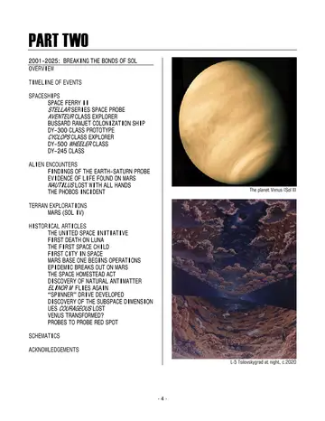 The planet Venus (Sol II)