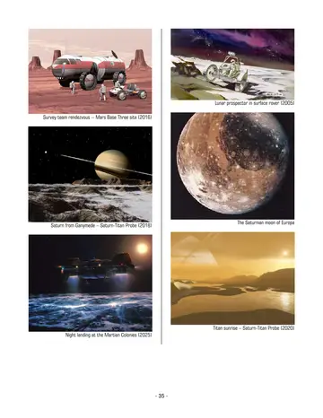 Visual atlas plate: Survey team rendezvous – Mars Base Three site (2016)