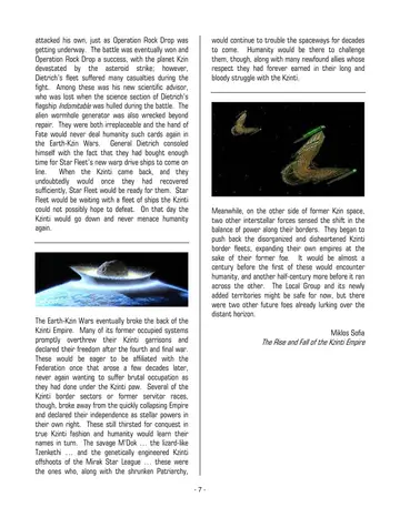 The Earth-Kzin Wars: Overview — p.138