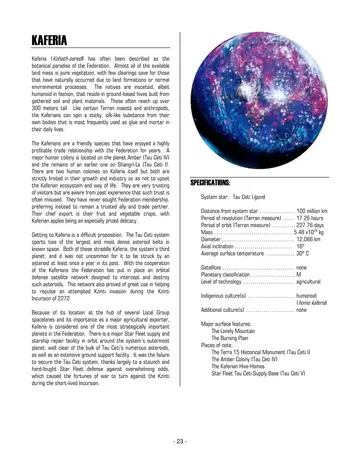 Kaferia (Tau Ceti III)
