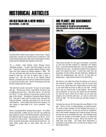 Mars, its atmosphere finally made breathable (2103)