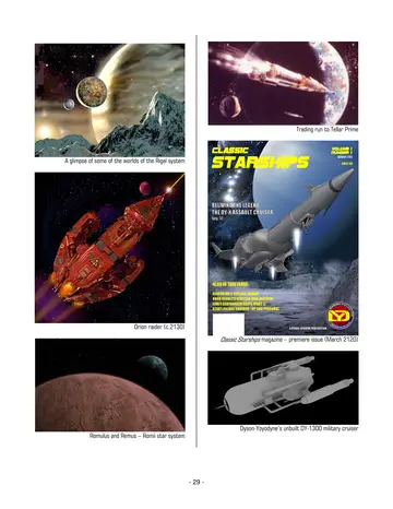 A glimpse of some of the worlds of the Rigel system