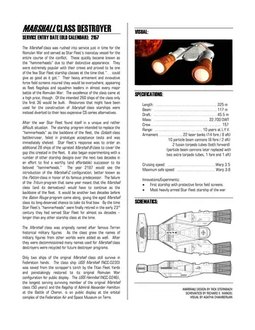 Marshall class destroyer (visual)