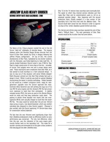 <em>Daedalus</em> and <em>Horizon</em> comparative visuals