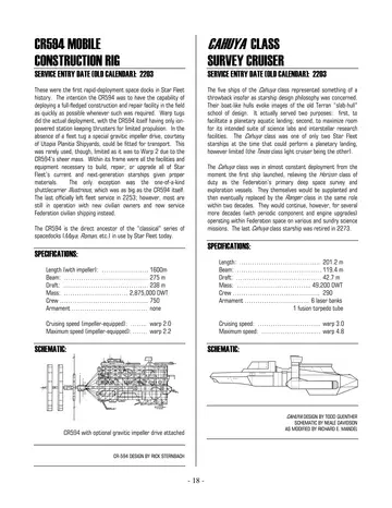CR594 with optional gravitic impeller drive attached. CR-594 design by Rick Sternbach.