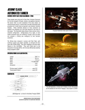USS Skagerrak &ndash; as found in the Delta Triangle (2264). Bering design by Don Christanson; schematic courtesy of Federation Frontiers.
