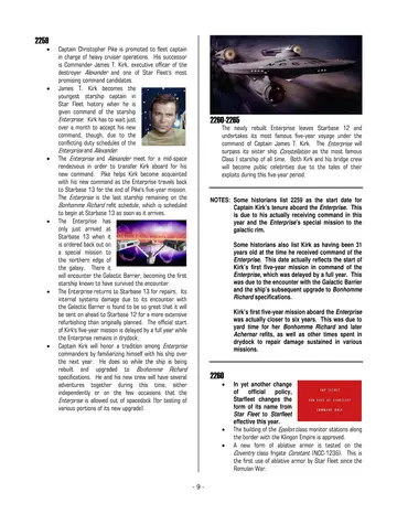 Timeline of Events — Major Events 2251–2275 — p.419