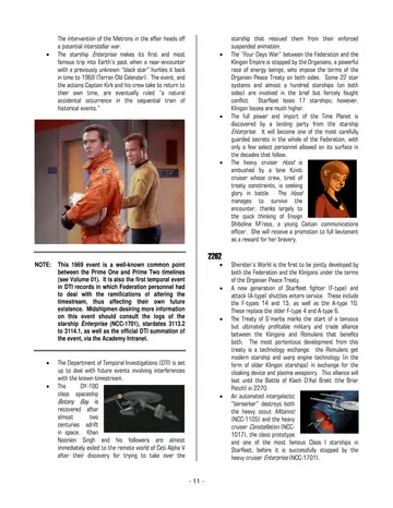 Timeline of Events — Major Events 2251–2275 — p.421