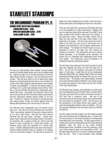 Starfleet Starship Classes: The Dreadnought Program (Part 1) — p.431
