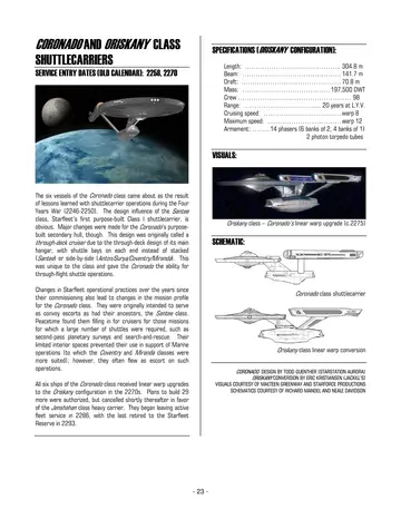 Coronado and Oriskany Class Shuttlecarriers — p.433