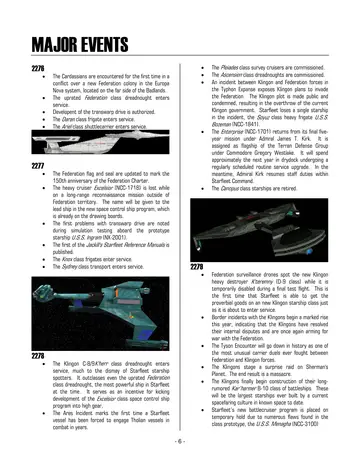 Major Events (Chronology / Timeline) — p.472