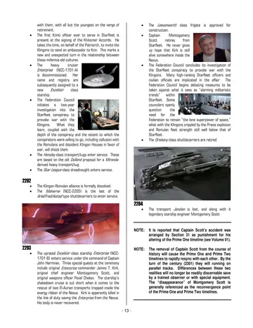 Major Events (Chronology / Timeline) — p.479
