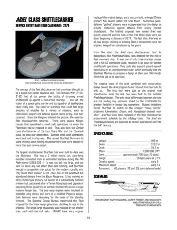 Ariel Class Shuttlecarrier — p.485