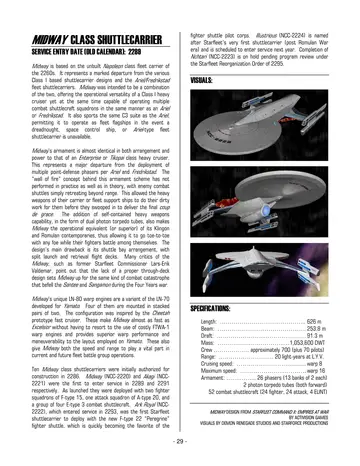 Midway Class Shuttlecarrier — p.495