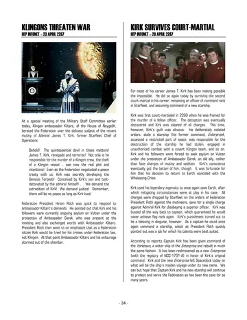 Klingons Threaten War — p.500