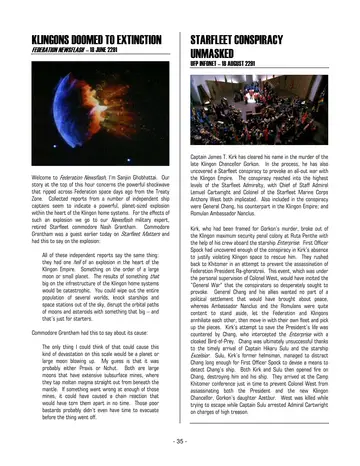 Klingons Doomed to Extinction — p.501