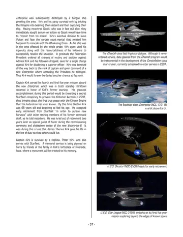 Kirk Dies Saving New Enterprise — p.503