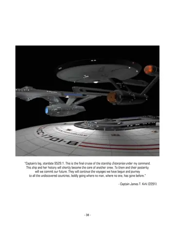 Kirk Dies Saving New Enterprise — p.504