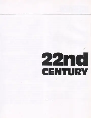 Chapter title plate: “22nd Century.”