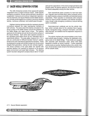 Saucer Module separation