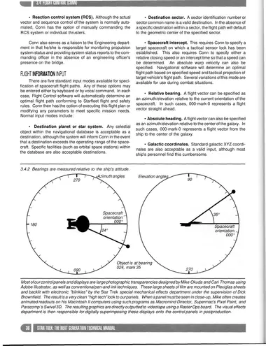 Bearings are measured relative to the ship's attitude.