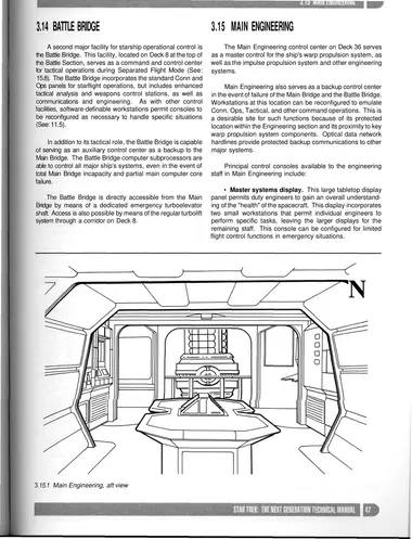 Main Engineering, aft view