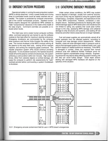 Emergency annular containment field for use in WPS breach emergencies