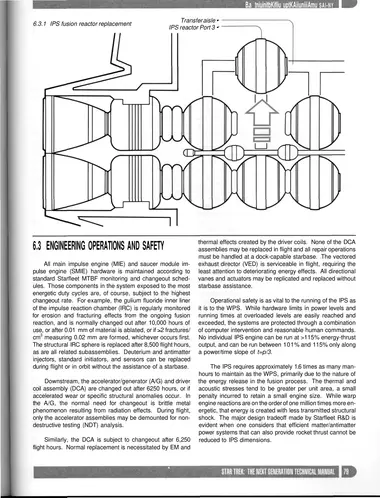 IPS fusion reactor replacement Transfer aisle • IPS reactor Port 3 •