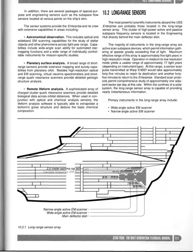 Long-range sensor array
