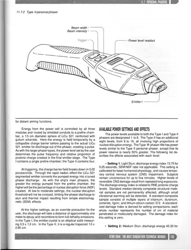 Type II personal phaser