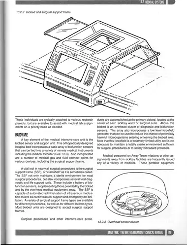 Biobed and surgical support frame