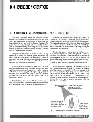 Use of forcefields for fire suppression