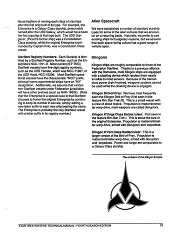 The emblem of the Klingon Empire.