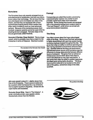 The standard of the Romulan Star Empire.